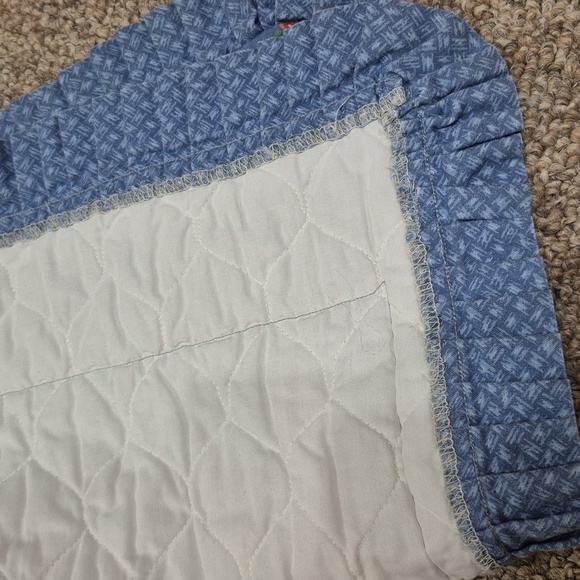 Vintage Set of 4 Quilt Table Place Mats - Picture 5 of 7